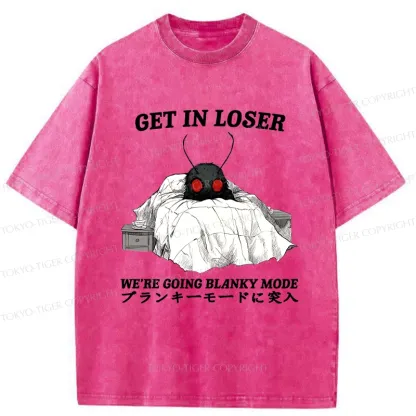 Tokyo-Tiger We're Going Blanky Mode Washed T-Shirt