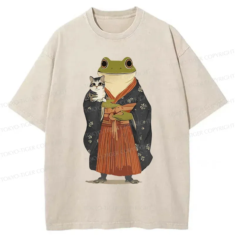 Tokyo-Tiger Japan Bonsai Washed T-Shirt Sale