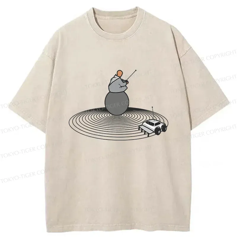 Tokyo-Tiger Japan Bonsai Washed T-Shirt Sale