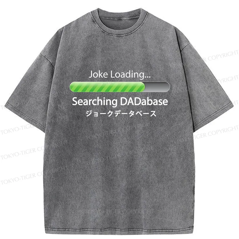 Tokyo-Tiger Humor Repository Loading Washed T-Shirt