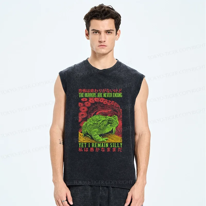 Tokyo-Tiger The Horrors Are Never Ending Japan Washed Tank