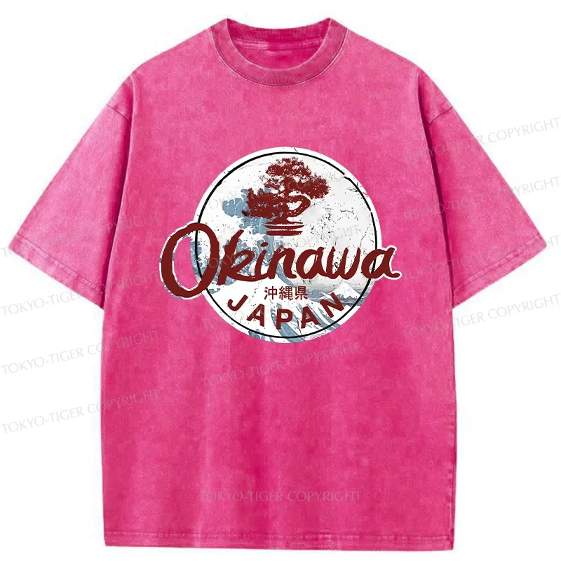 Tokyo-Tiger Vintage Japanese Okinawa Washed T-Shirt