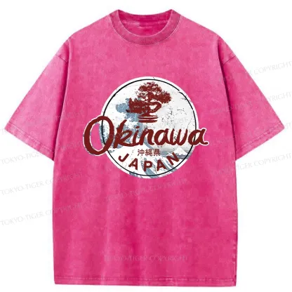 Tokyo-Tiger Vintage Japanese Okinawa Washed T-Shirt