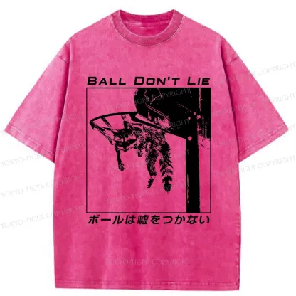 Tokyo-Tiger The Ball Doesn't Lie Washed T-Shirt