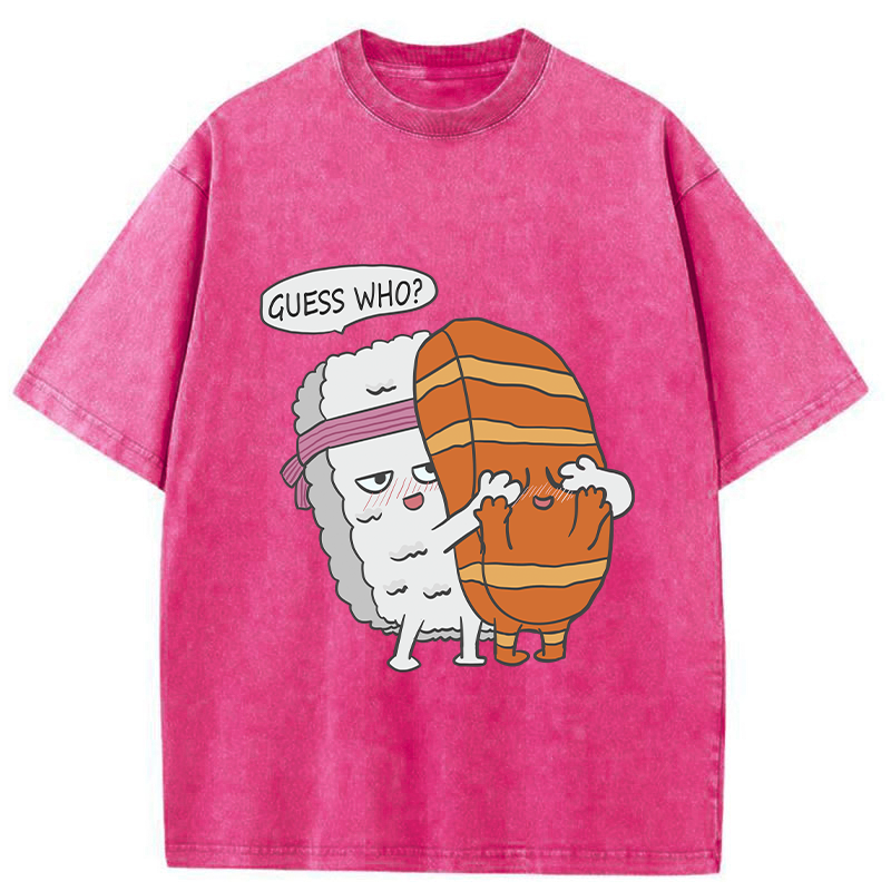 Tokyo-Tiger Guess Who I Am Washed T-Shirt