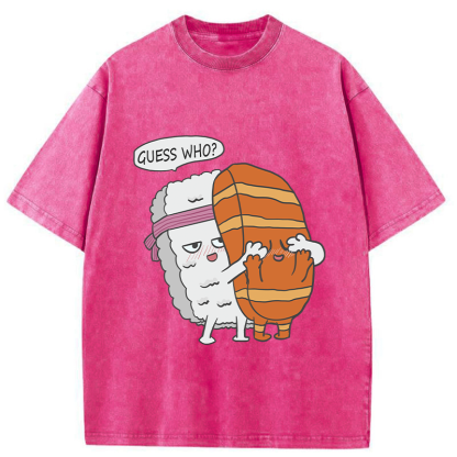 Tokyo-Tiger Guess Who I Am Washed T-Shirt