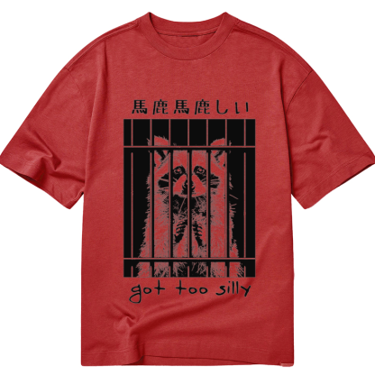 Tokyo-Tiger Raccoon Got Too Silly Classic T-Shirt