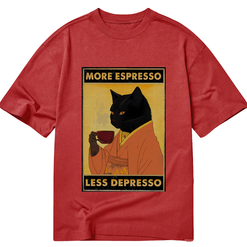 Tokyo-Tiger Increase Espresso Decrease Distress Classic T-Shirt