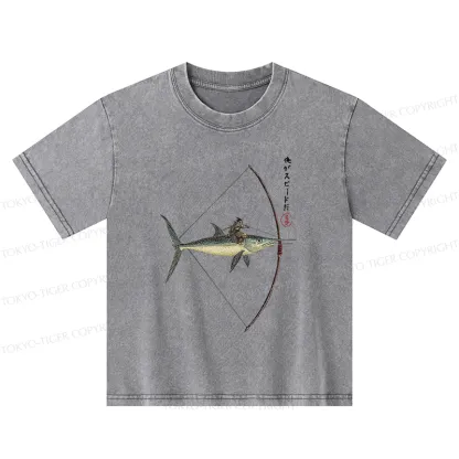 Tokyo-Tiger I Am Speed Kids Washed T-Shirt