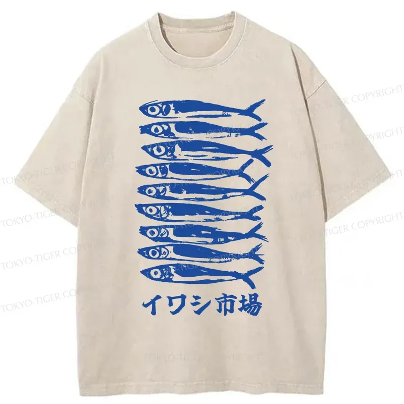 Tokyo-Tiger Japan Bonsai Washed T-Shirt Sale