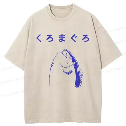Tokyo-Tiger Bluefin Tuna Washed T-Shirt