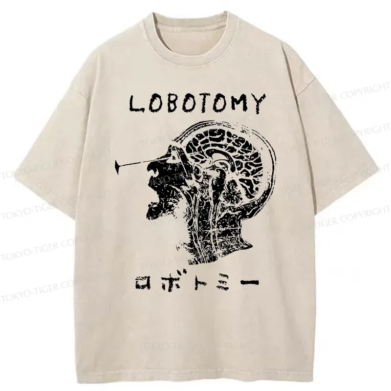 Tokyo-Tiger Horrible Surgery Washed T-Shirt
