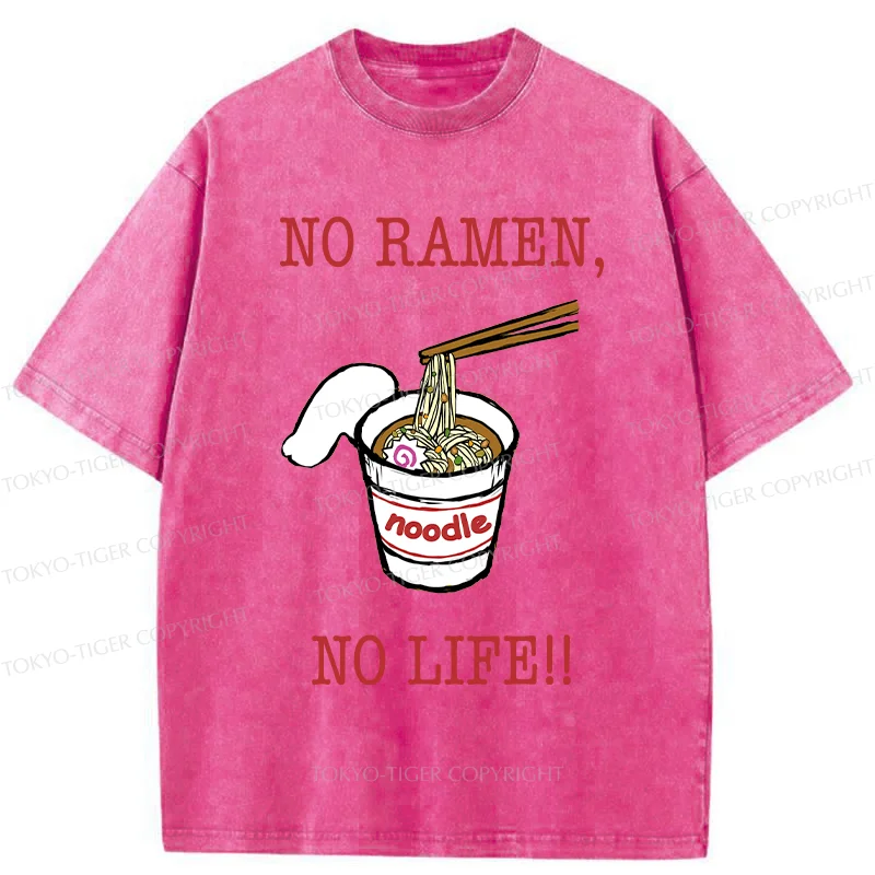 Tokyo-Tiger Life Must Have Ramen Washed T-Shirt