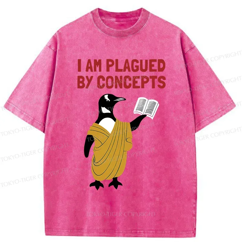 Tokyo-Tiger Philosophy Penguin Washed T-Shirt