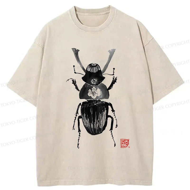 Tokyo-Tiger General Insect Washed T-Shirt