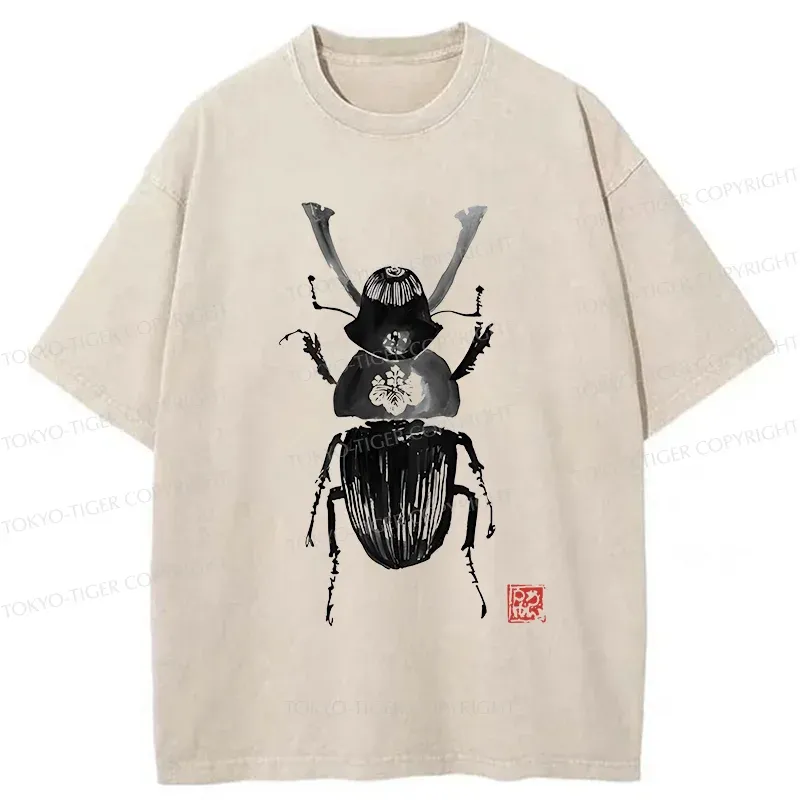 Tokyo-Tiger General Insect Washed T-Shirt