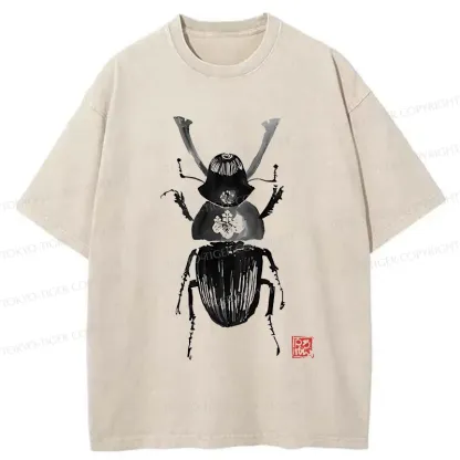 Tokyo-Tiger General Insect Washed T-Shirt