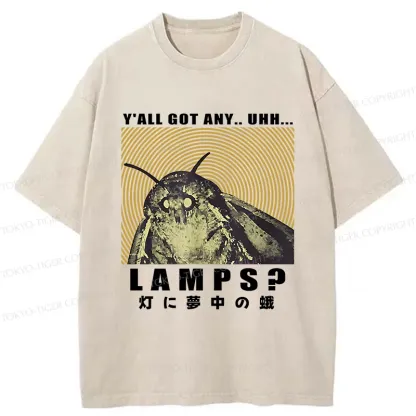 Tokyo-Tiger Moth Obsessed With The Light Washed T-Shirt