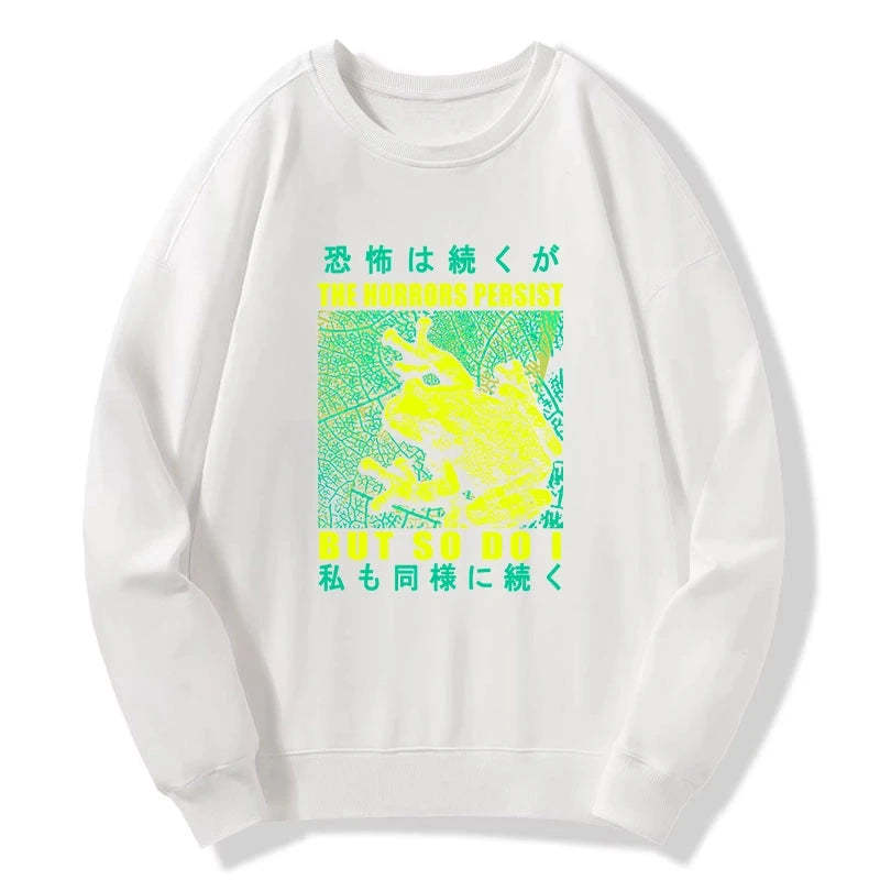 Tokyo-Tiger The Horrors Persist Forg Sweatshirt