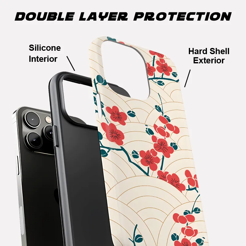 Tokyo-Tiger Blossom Wave Phone Case