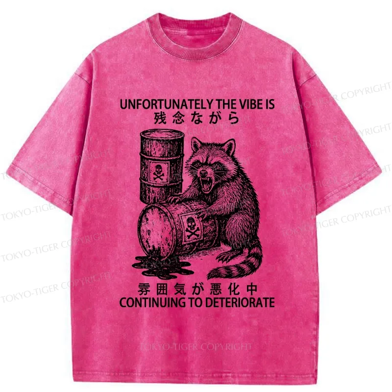 Tokyo-Tiger The Vibe Is Continuing To Deteriorate Japan Washed T-Shirt