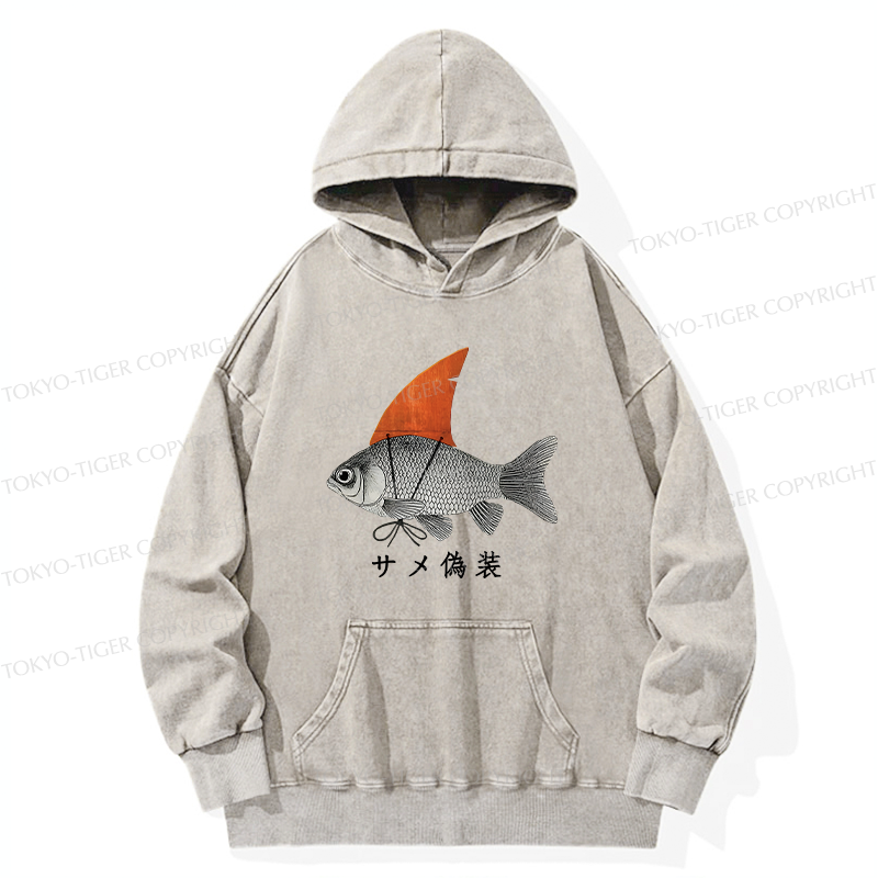 Tokyo-Tiger Hokkaido Wave Japan Washed Hoodie Sale – tokyo-tiger