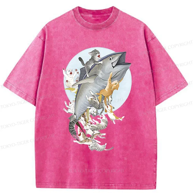 Tokyo-Tiger Japan Bonsai Washed T-Shirt Sale