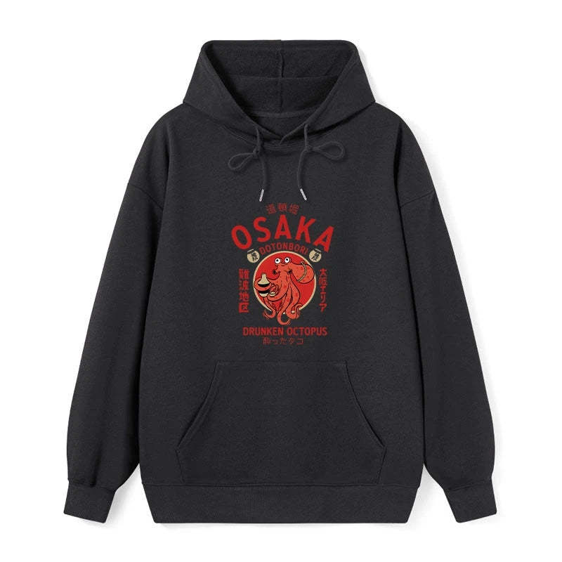 Tokyo-Tiger Drunken Octopus Japan Classic Hoodie Sale