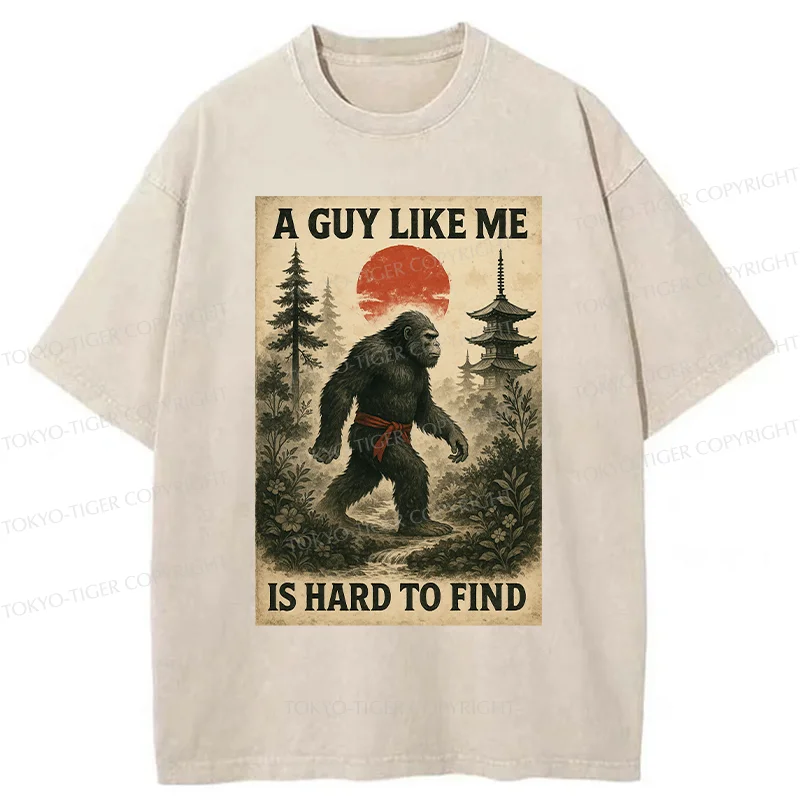 Tokyo-Tiger Hidden Monster Washed T-Shirt