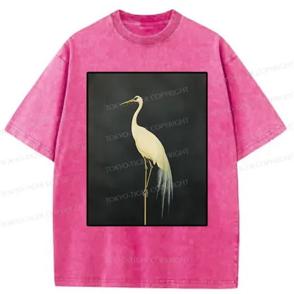 Tokyo-Tiger Independent Crane Washed T-Shirt