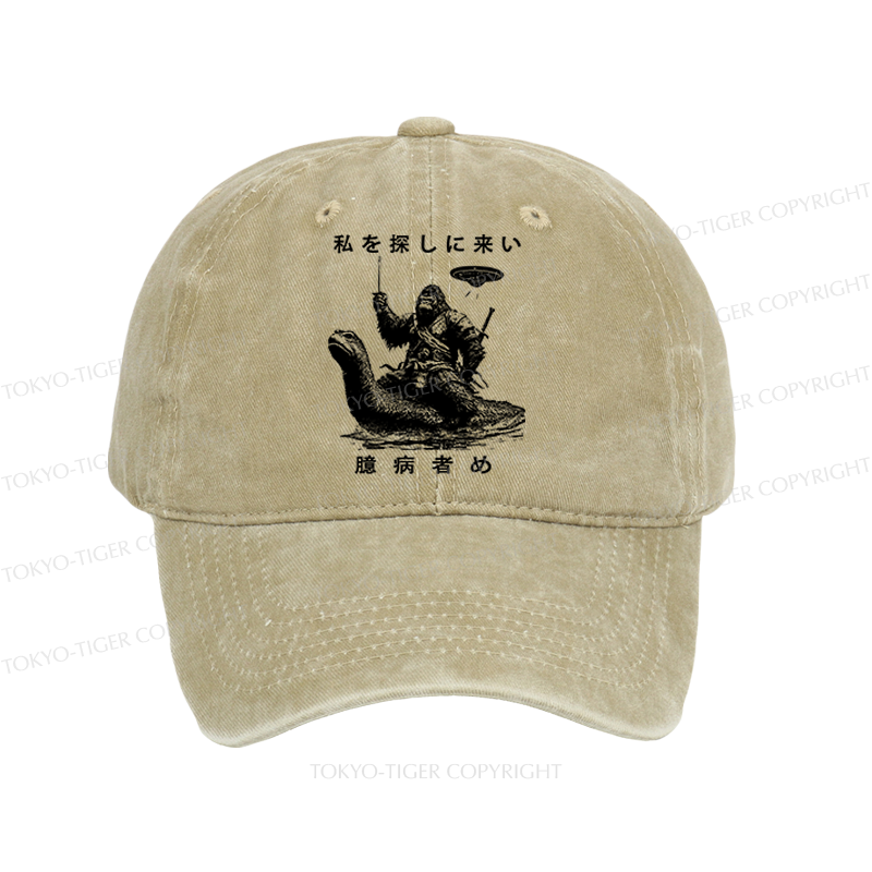 Tokyo-Tiger Can You Find Us Washed Cap