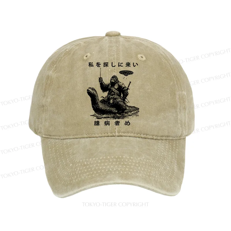 Tokyo-Tiger Can You Find Us Washed Cap Sale