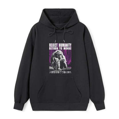 Tokyo-Tiger Reject Humanity Return To Monkey Classic Hoodie