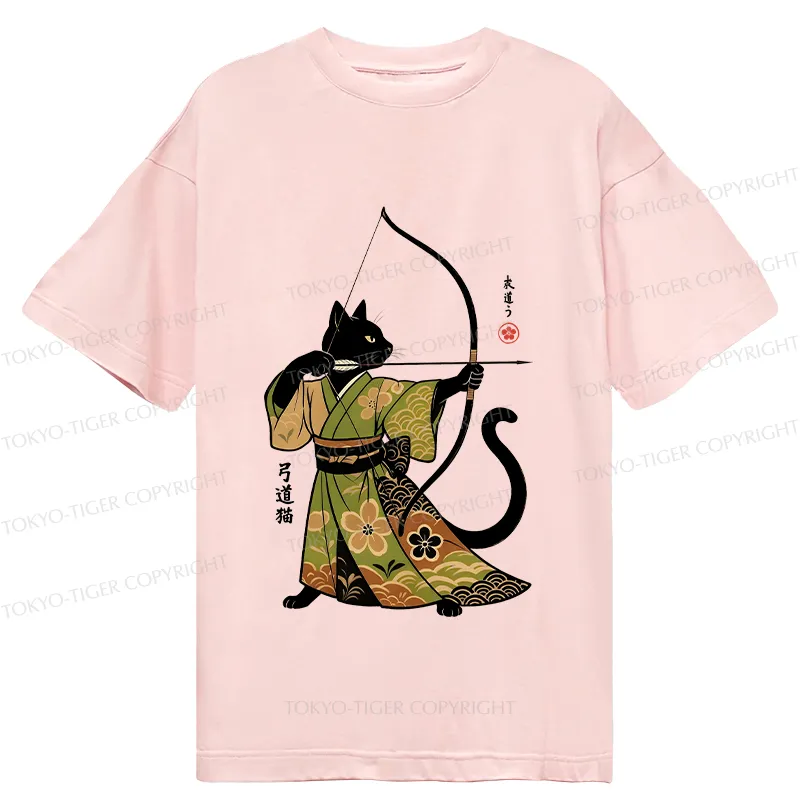 Tokyo-Tiger Japan Cat Archery Classic T-Shirt