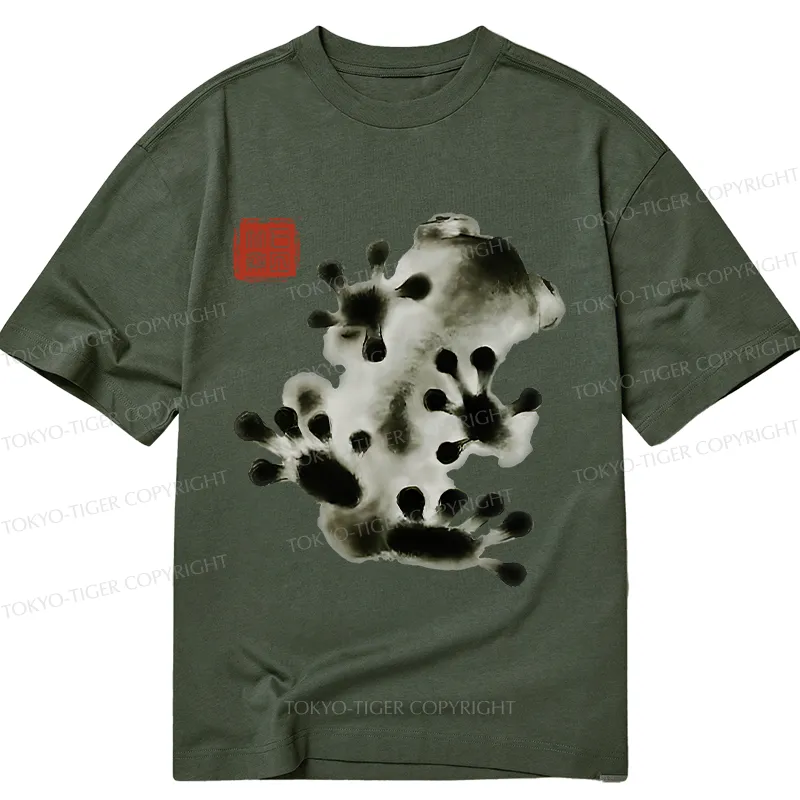Tokyo-Tiger Ink Painting Frog Classic T-Shirt