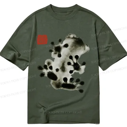 Tokyo-Tiger Ink Painting Frog Classic T-Shirt