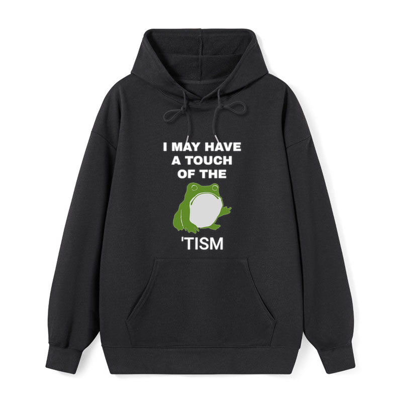 Tokyo-Tiger Funny Frog Flipping The Bird Classic Hoodie