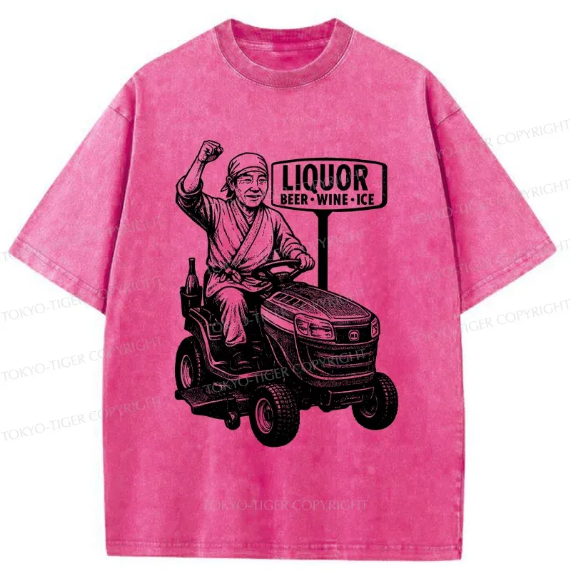 Tokyo-Tiger Japan Country Music Washed T-Shirt