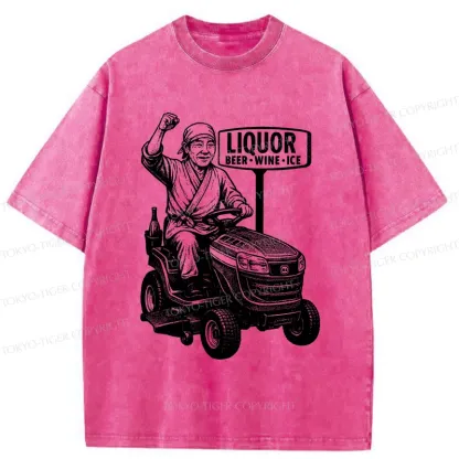 Tokyo-Tiger Japan Country Music Washed T-Shirt