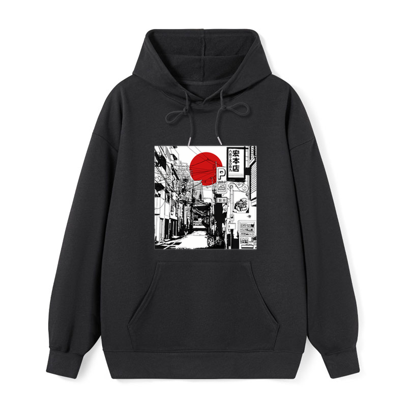 Tokyo-Tiger Sunrise On The Street Classic Hoodie Sale
