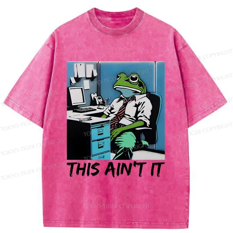 Tokyo-Tiger Working Frog Washed T-Shirt