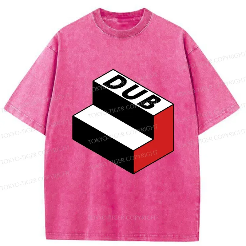 Tokyo-Tiger Dubstep Funny Washed T-Shirt