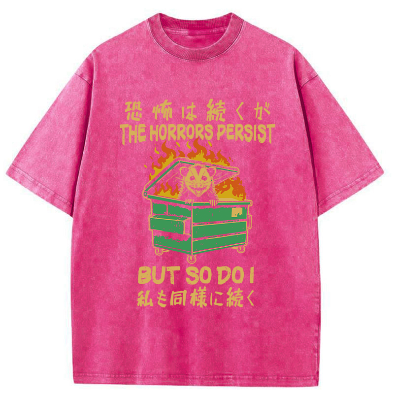Tokyo-Tiger The Terror Persist Washed T-Shirt