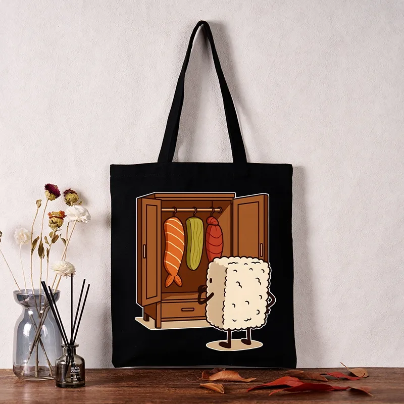 Tokyo-Tiger Sushi Pick Out Clothes Tote Bag