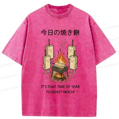 Tokyo-Tiger Today's Roast Mochi Washed T-Shirt