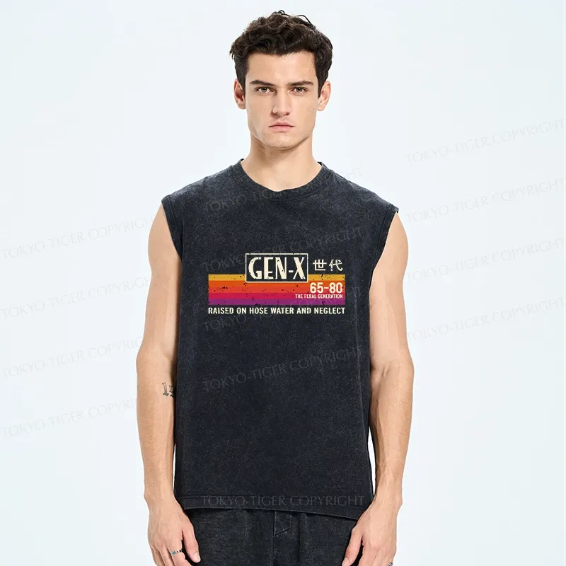 Tokyo-Tiger X Era Retro Washed Tank