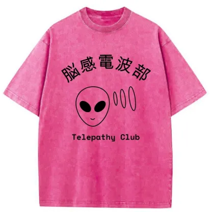 Tokyo-Tiger Alien Club Washed T-Shirt