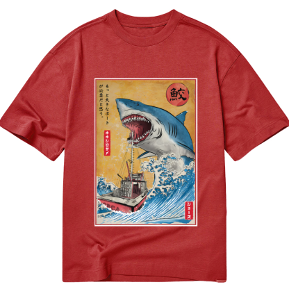 Tokyo-Tiger Ukiyoe Shark Japan Classic T-Shirt
