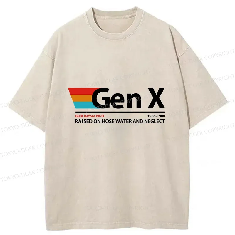 Tokyo-Tiger Funny X Era Washed T-Shirt