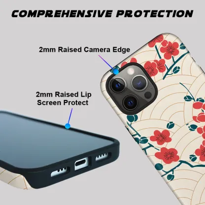 Tokyo-Tiger Blossom Wave Phone Case